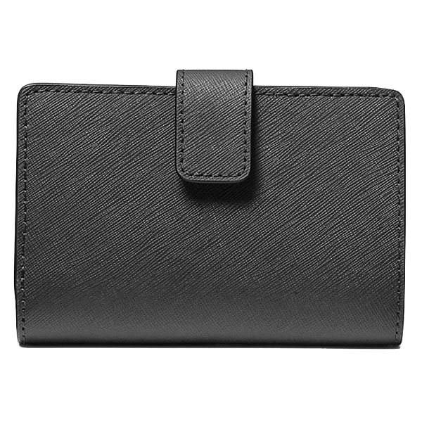 Michael Kors Medium Saffiano Leather Wallet Black # 35R4STVF6L