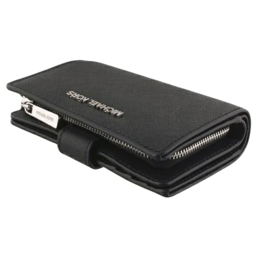 Michael Kors Medium Saffiano Leather Wallet Black # 35R4STVF6L
