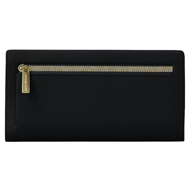 Michael Kors Reed Large Pebbled Leather Wallet Black # 35F4G6RE3L