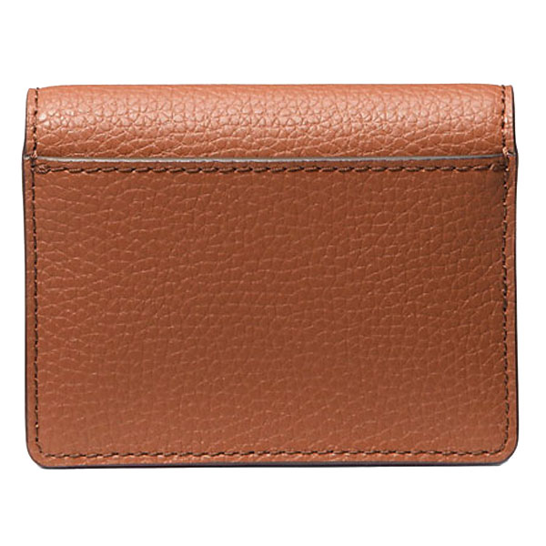 Michael Kors Carson Small Pebbled Leather Wallet Luggage # 35S5G2ZD5L
