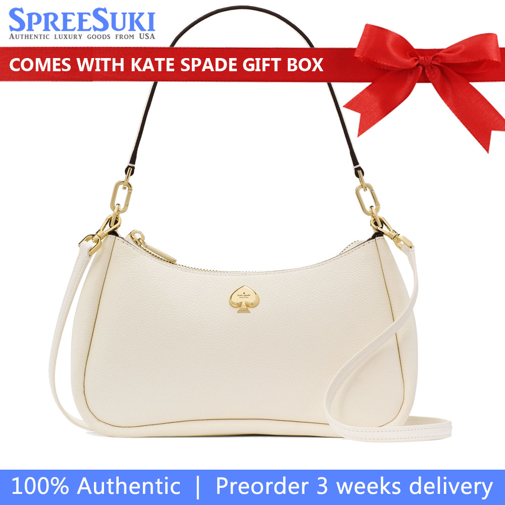 Kate Spade Kayla Small Convertible Shoulder Bag Meringue # KI904