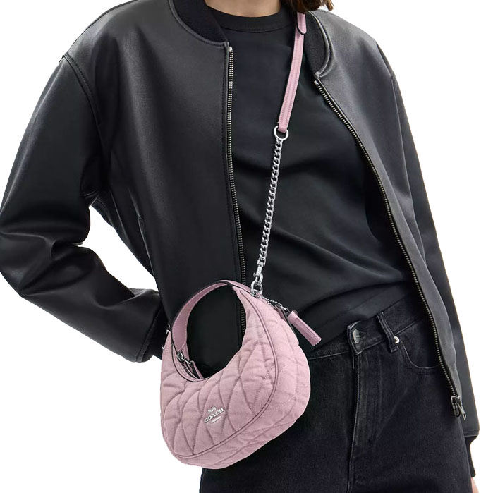 Coach Carmen Mini Crossbody Bag Ballerina Carnation # CBR11