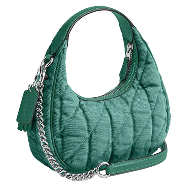 Coach Carmen Mini Crossbody Bag Ivy Green # CBR11