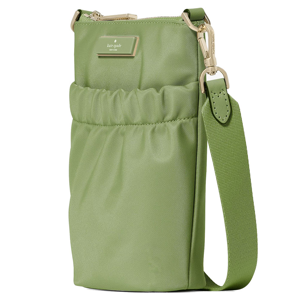 Kate Spade Carter Nylon Phone Crossbody Cedar Stand # KL876