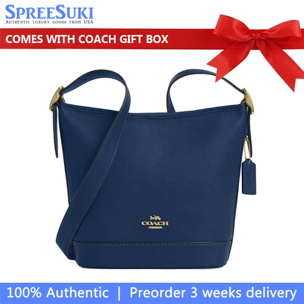 Coach Jude Duffle Bag Deep Blue # CBH18