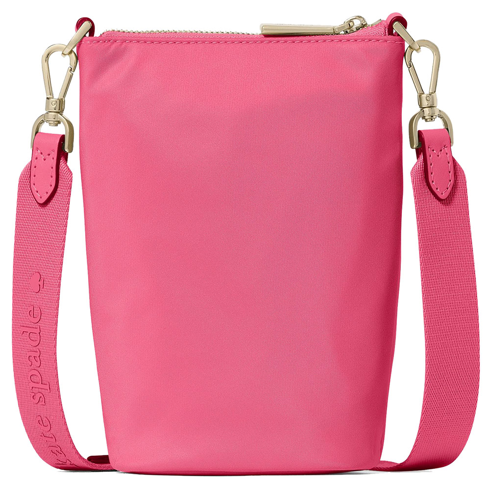 Kate Spade Carter Nylon Phone Crossbody Rose Oil # KL876