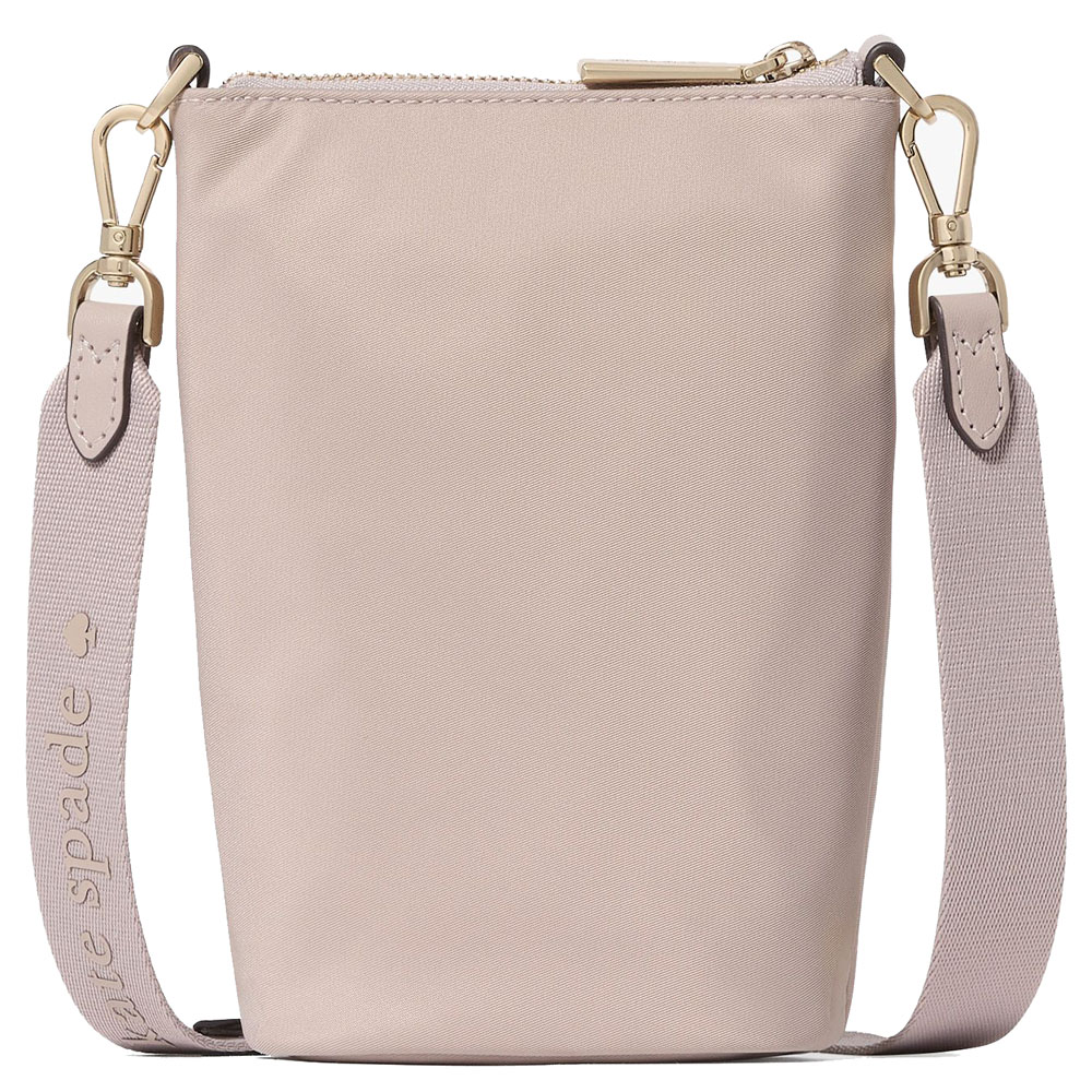 Kate Spade Carter Nylon Phone Crossbody Cozy Grey # KL876