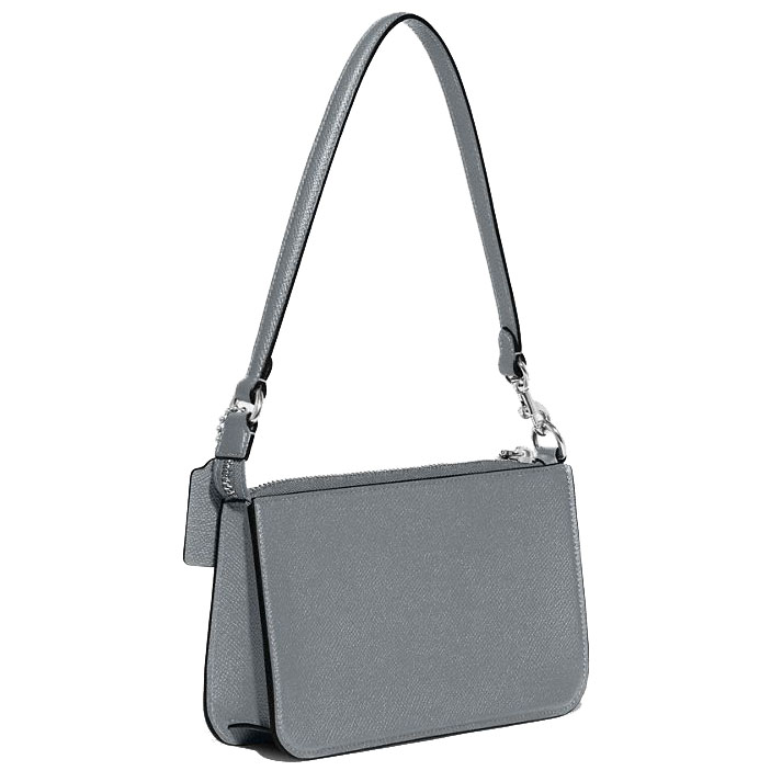 Coach Pouch Bag Grey Blue # CJ797