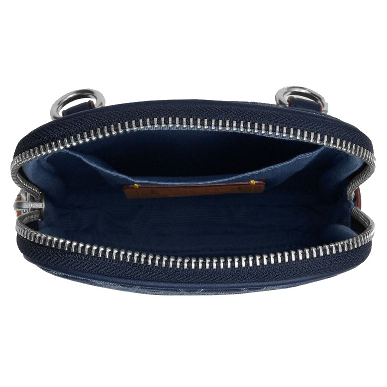 Coach Aden Crossbody Bag In Signature Denim Denim / Deep Blue # CY889
