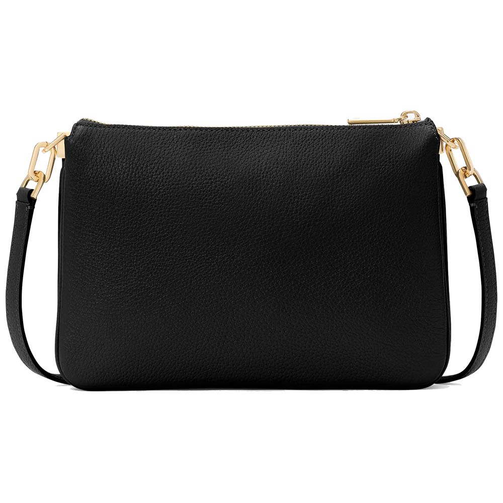 Kate Spade Kayla Small Triple Compartment Crossbody Black # KL806
