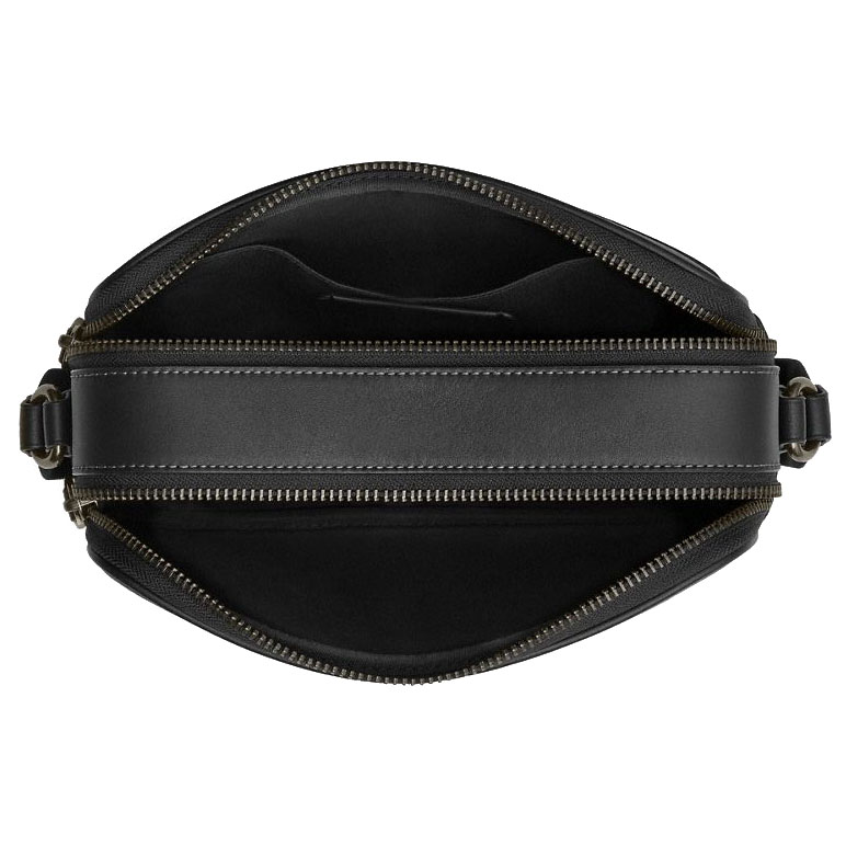 Coach Graham Crossbody Bag Gunmetal Black # CX140