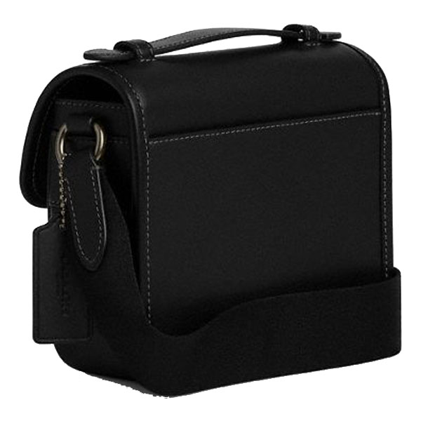 Coach Racer Crossbody Bag Gunmetal Black # CBG12
