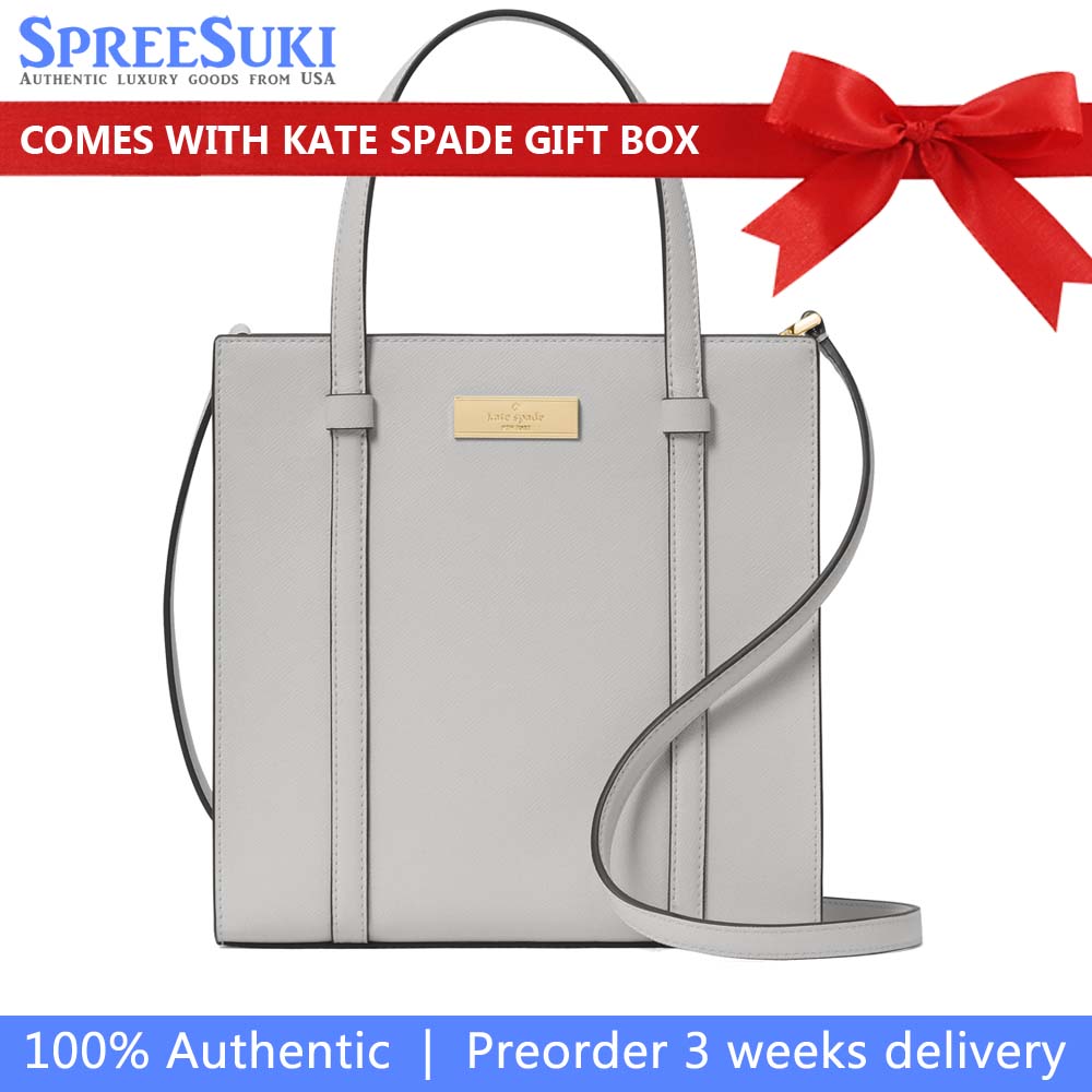 Kate Spade Kenzie Limited Edition Small Tote Platinum Grey # KI926