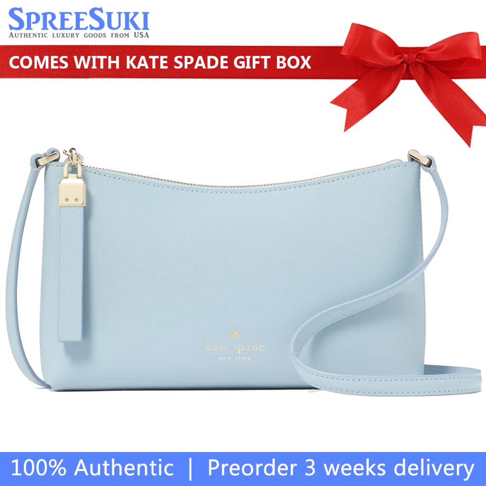 Kate Spade Sadie Small Crossbody Ocean Fog # KE594