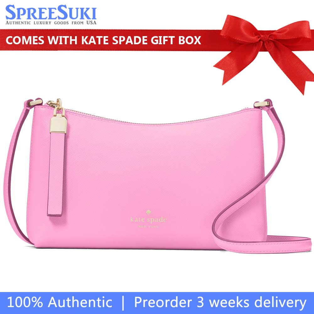 Kate Spade Sadie Small Crossbody Surf Pink # KE594