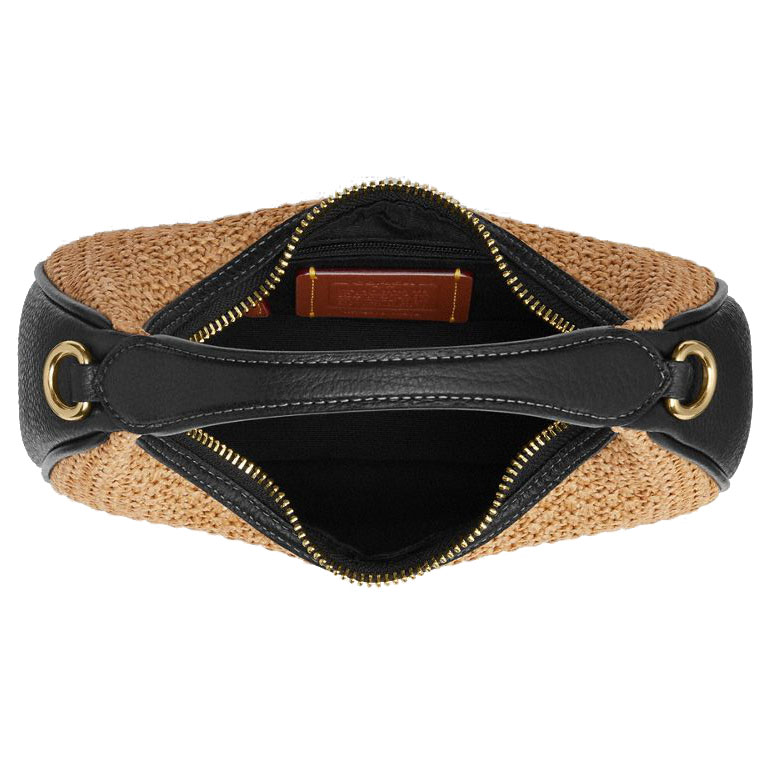 Coach Carmen Mini Crossbody Bag Toast Black # CAL02
