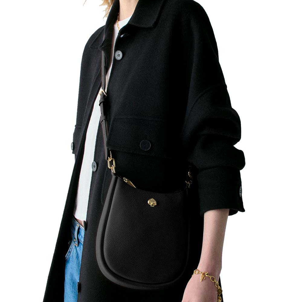 Kate Spade Kayla Small Swingpack Crossbody Black # KL805