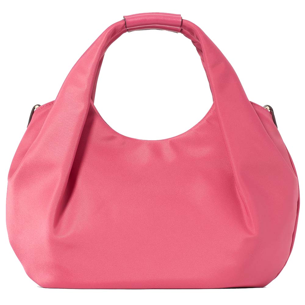 Kate Spade Carter Nylon Small Pleated Crossbody Rose Oil # KL965