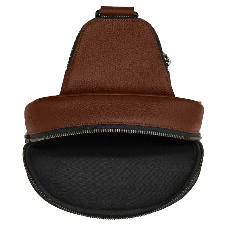 Coach Ethan Pack Gunmetal Saddle # CY833
