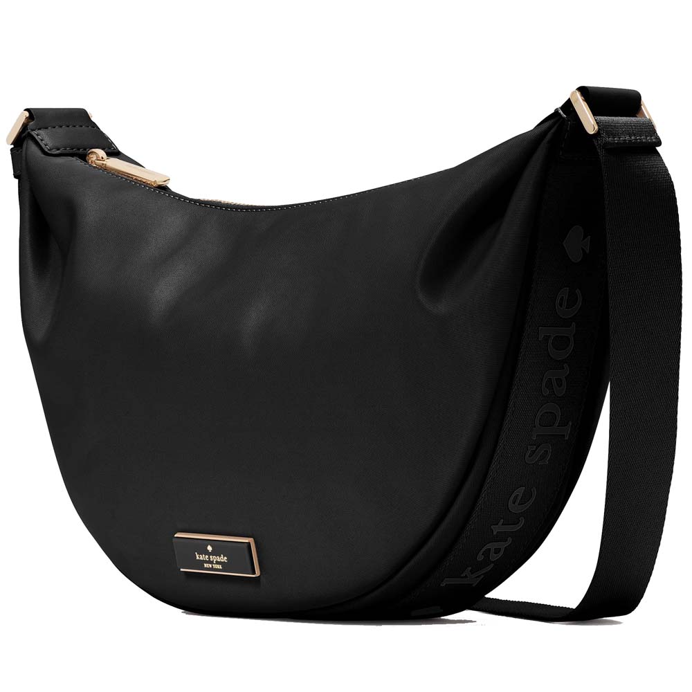 Kate Spade Carter Nylon Medium Sling Bag Black # KL966