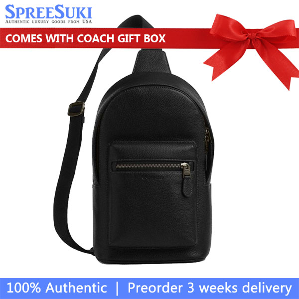 Coach West Pack Gunmetal Black # CY206