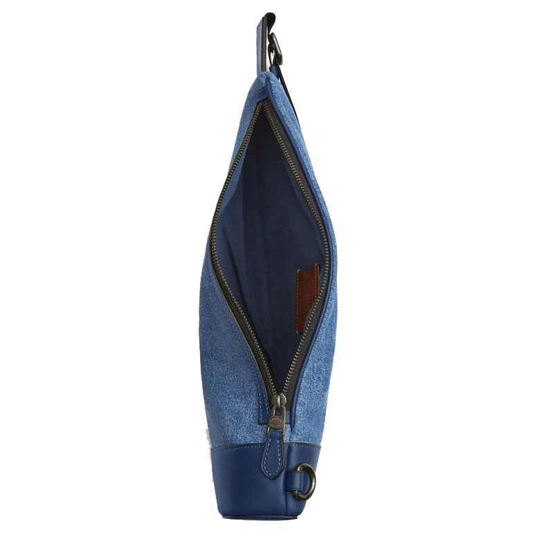 Coach Dominic Sling Pack Denim Deep Blue # CBI74