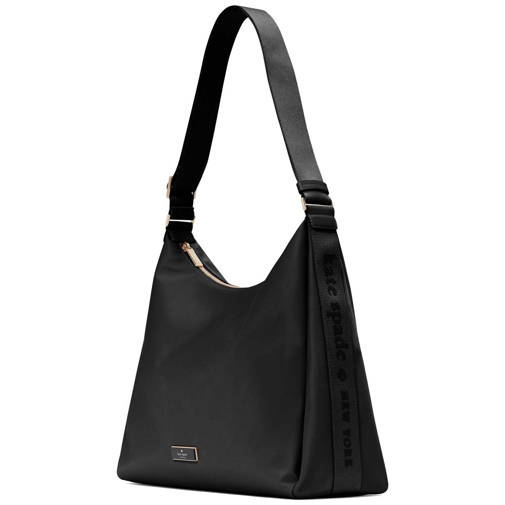 Kate Spade Carter Nylon Large Convertible Crossbody Black # KL963