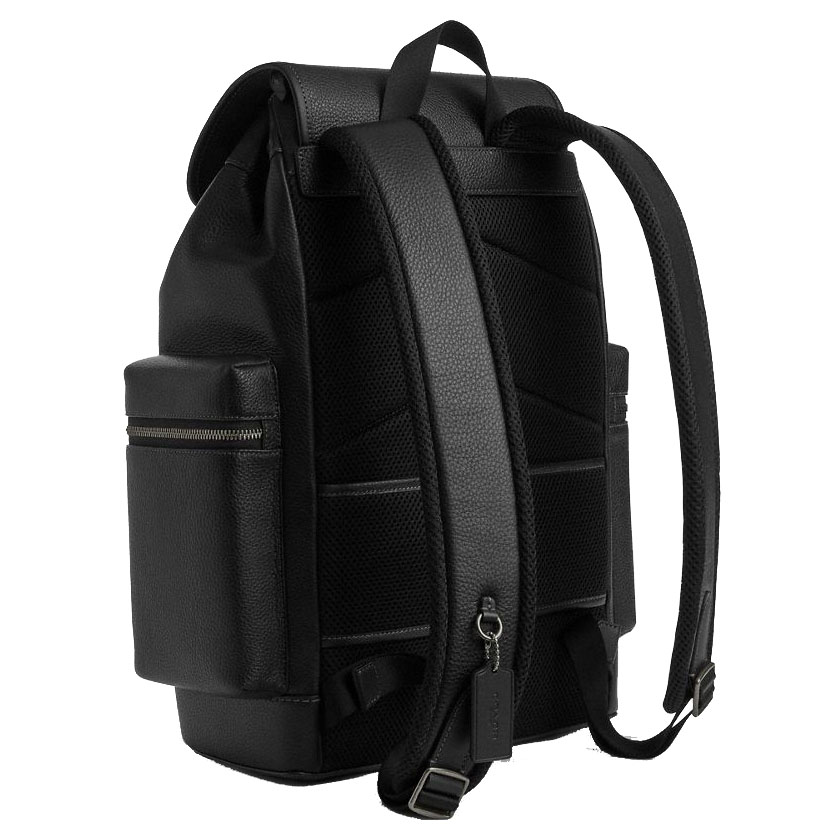 Coach Sprint Backpack Black Copper Finish Black Black # CBI11