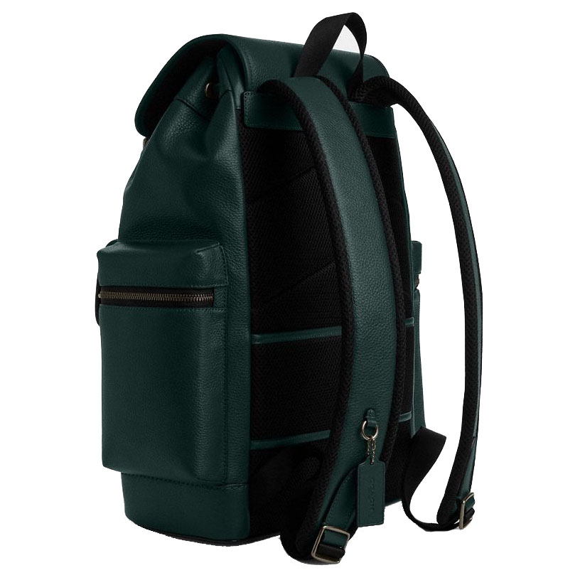 Coach Sprint Backpack Gunmetal Dark Teal # CBI11