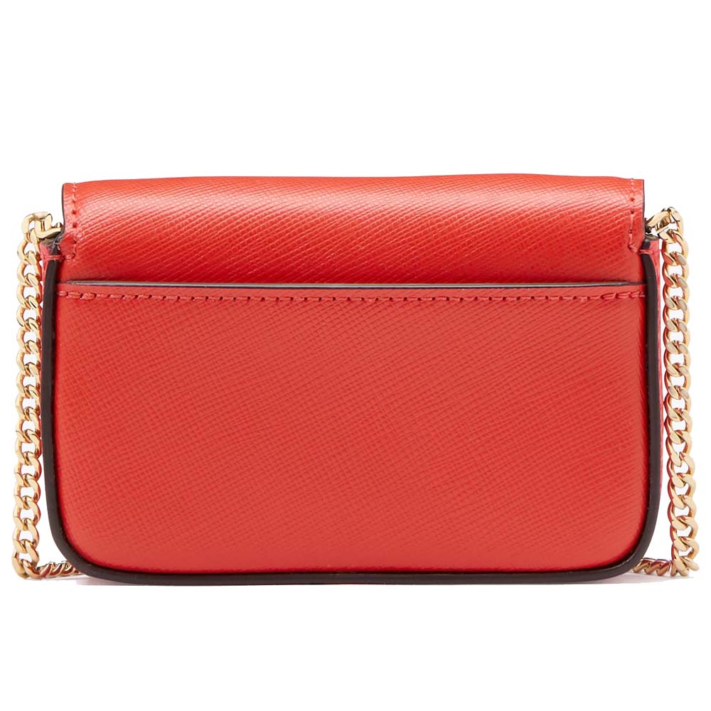 Kate Spade Madison Card Case Crossbody Tomato Slice # KK937