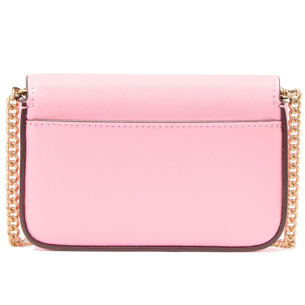 Kate Spade Madison Card Case Crossbody Pink Apple # KK937