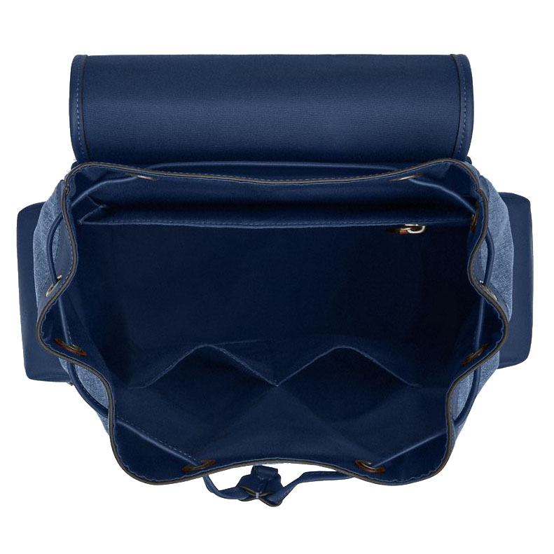 Coach Sprint Backpack Denim Deep Blue # CBI76