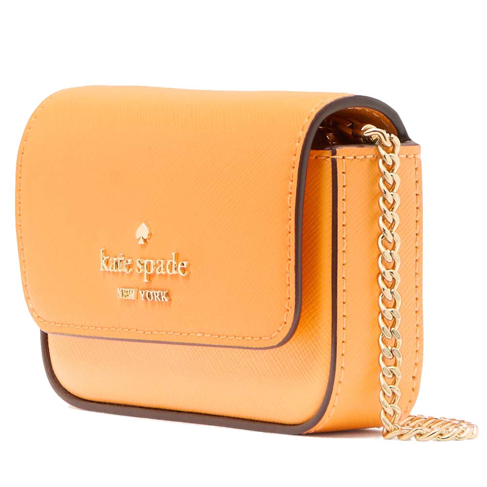 Kate Spade Madison Card Case Crossbody Sunset Blaze # KK937