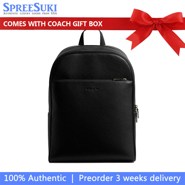 Coach Owen Backpack Gunmetal Black # CAJ66