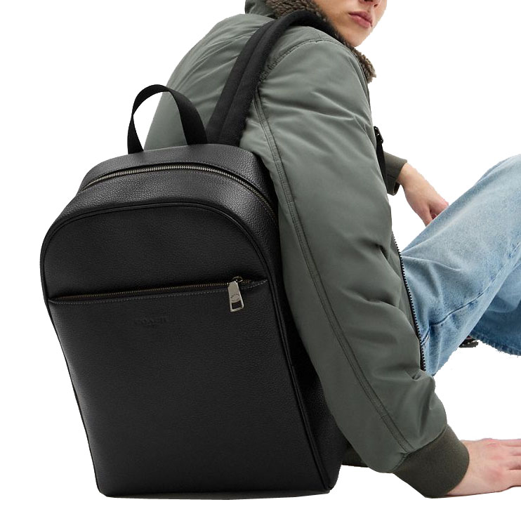 Coach Owen Backpack Gunmetal Black # CAJ66