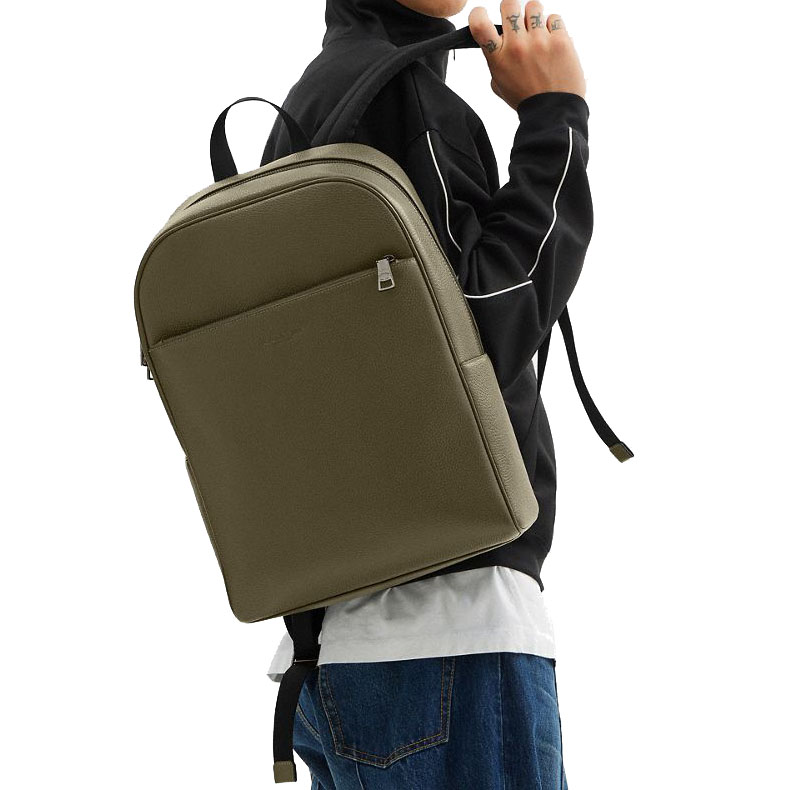 Coach Owen Backpack Gunmetal Olive Drab # CAJ66