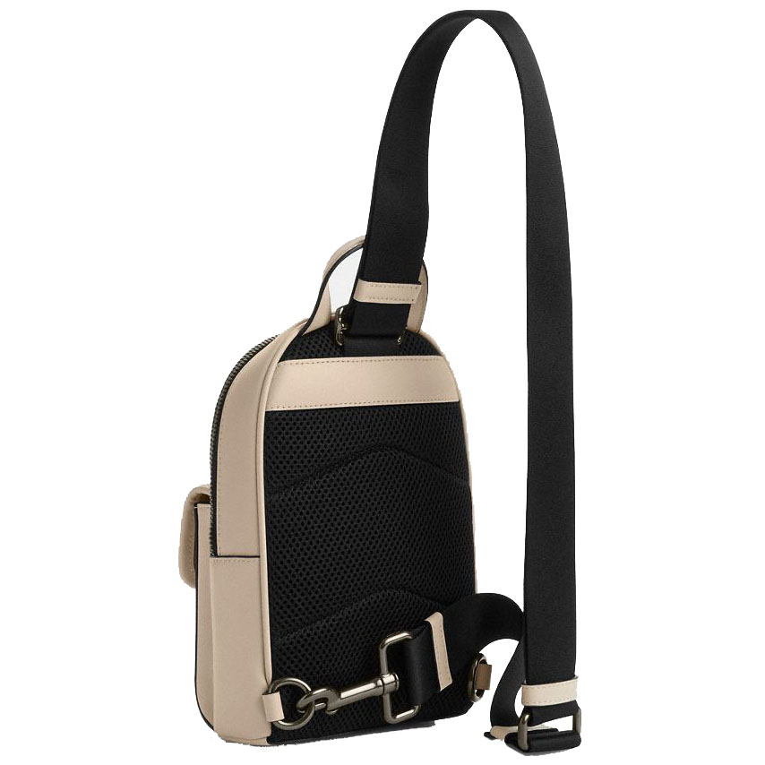 Coach Small Turnlock Sling Pack Ivory # CAJ28