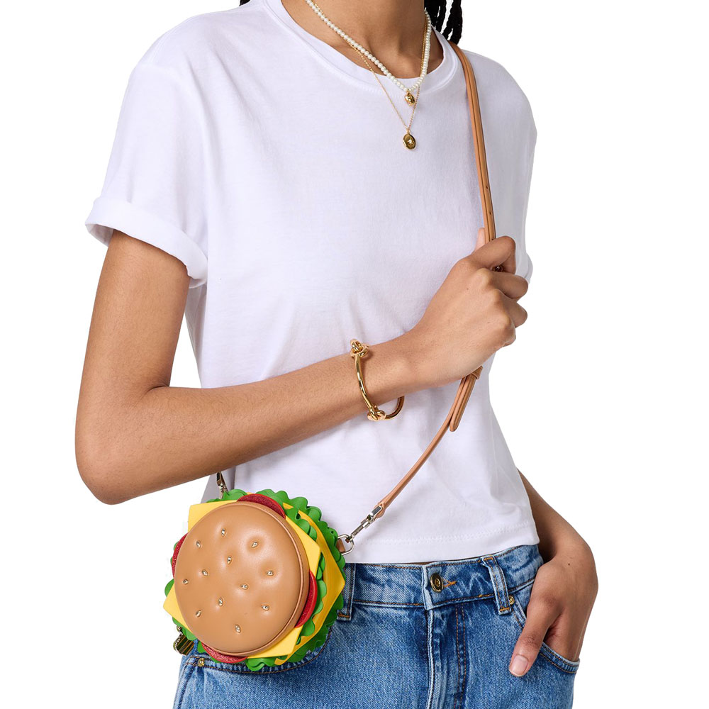 Kate Spade 3D Hamburger Crossbody Multi # KK989