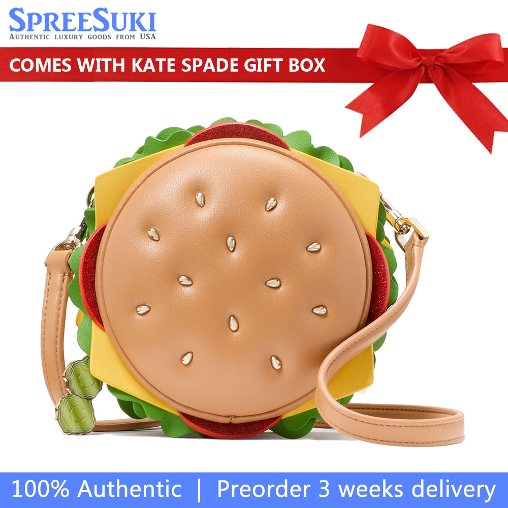 Kate Spade 3D Hamburger Crossbody Multi # KK989