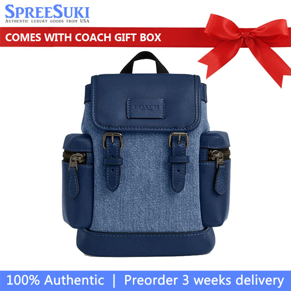 Coach Sprint Sling Pack Denim Deep Blue # CBF65