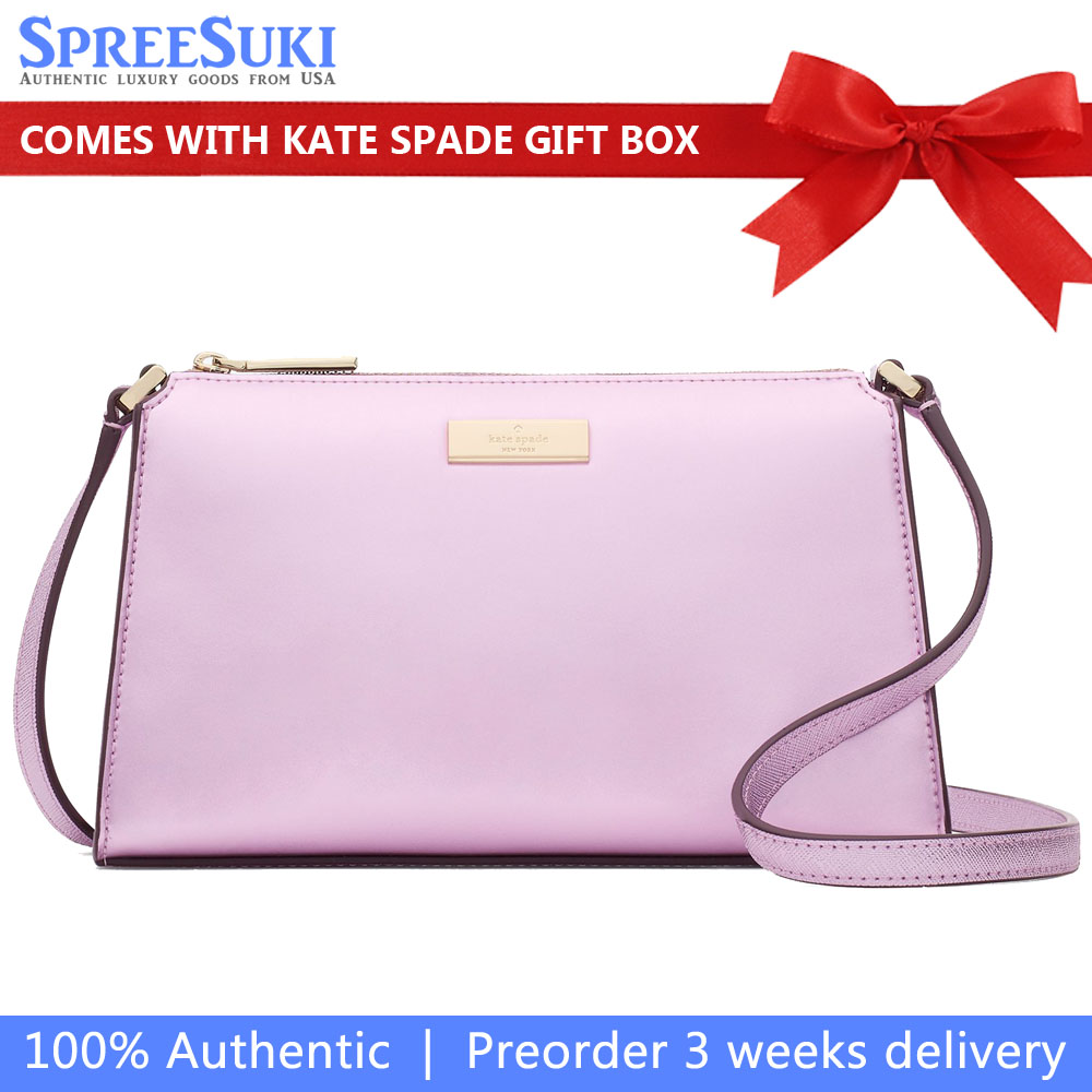 Kate Spade Kenzie Mini Crossbody Quartz Pink # KJ018