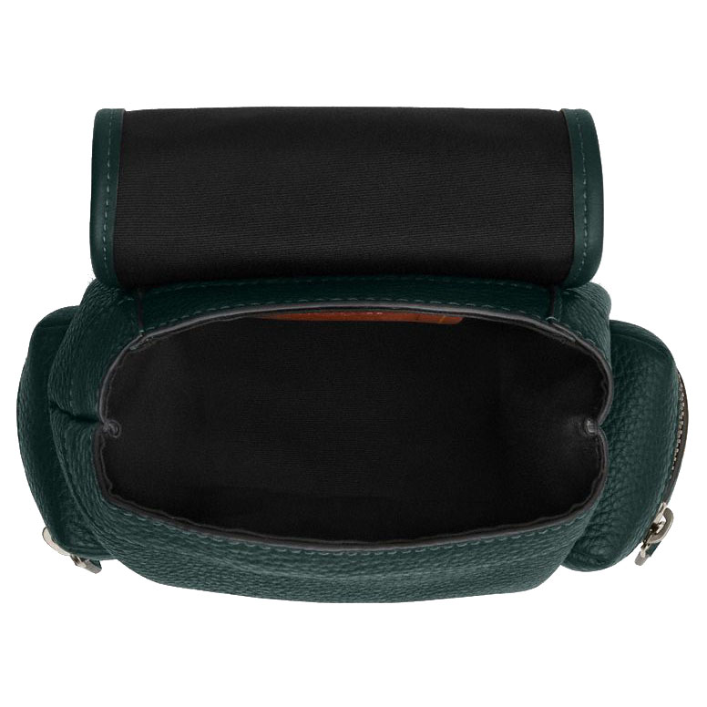 Coach Sprint Sling Pack Gunmetal Dark Teal # CBF63