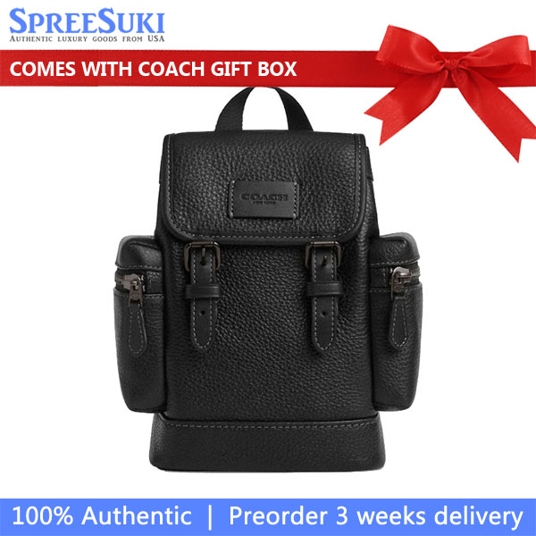 Coach Sprint Sling Pack Black Copper Black # CBF63