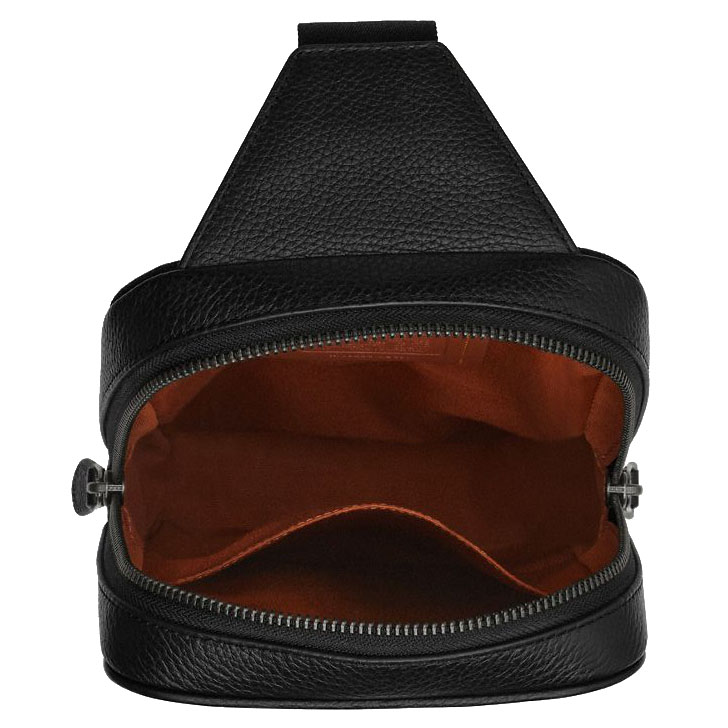 Coach Sullivan Pack In Signature Canvas Tan Black # CZ397
