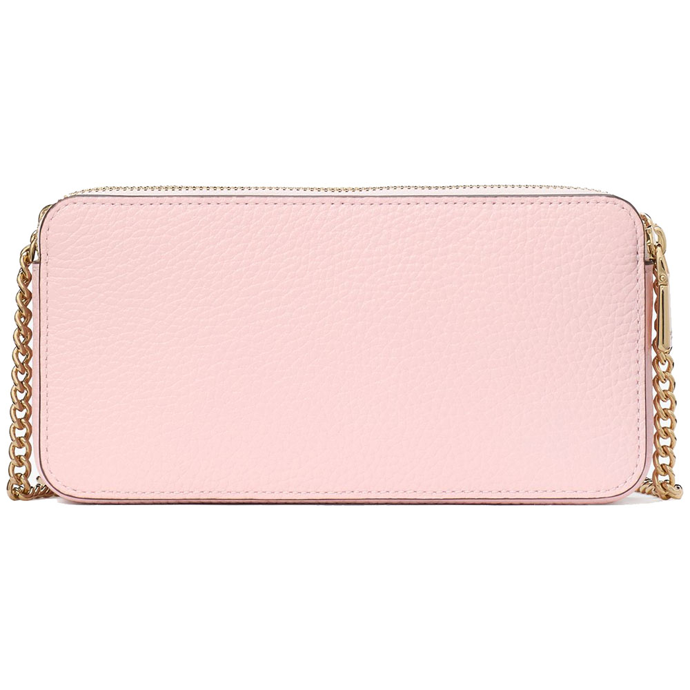 Kate Spade Taylor Double Zip Crossbody Chalk Pink # KI703