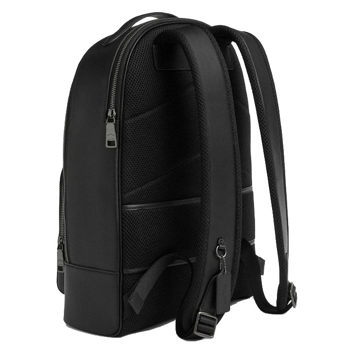Coach Ethan Backpack In Signature Canvas Gunmetal Charcoal Black # CY832