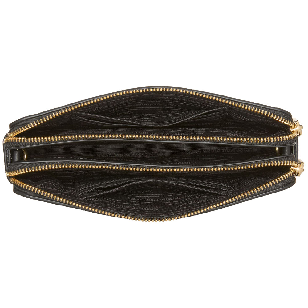 Kate Spade Taylor Double Zip Crossbody Black # KI703