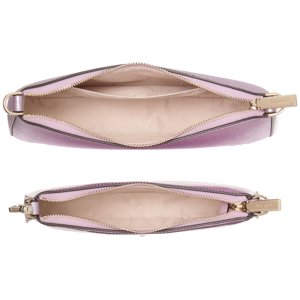 Kate Spade Duet Patent Crossbody Duo Quartz Pink # KJ000