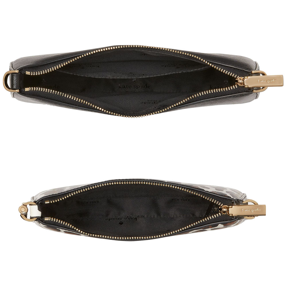Kate Spade Duet Leopard Small Crossbody Cream Multi # KH761