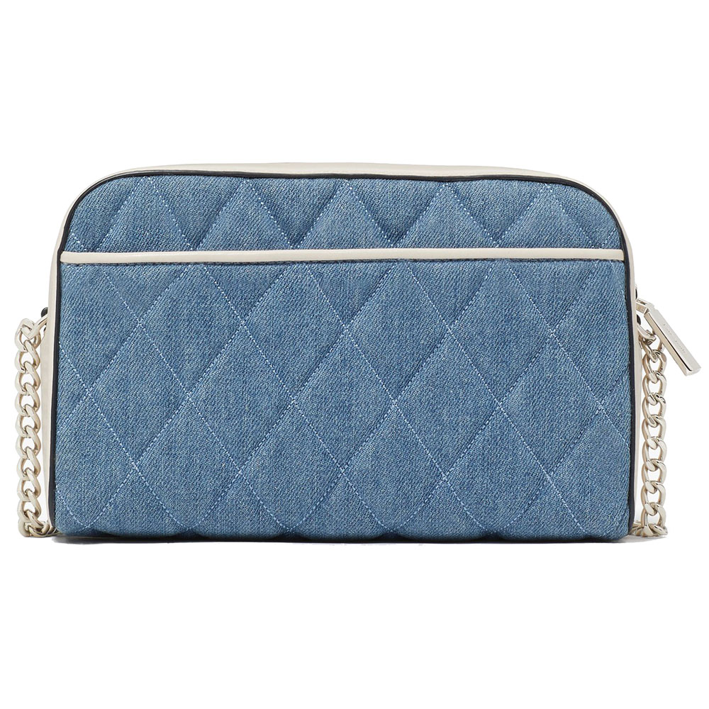 Kate Spade Carey Denim Mini Camera Bag Blue Multicolor # KG667